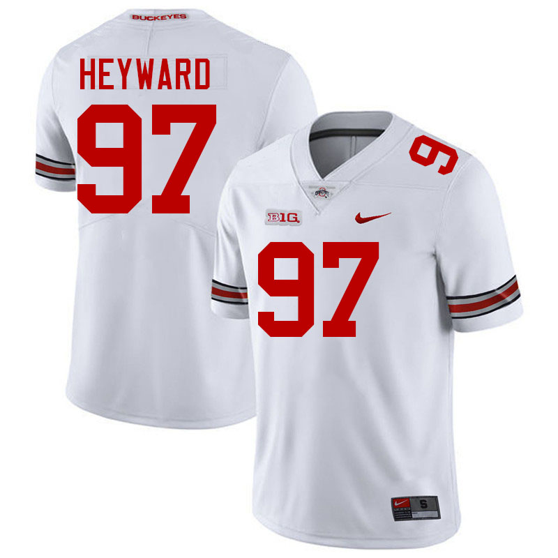 Cameron Heyward Ohio State Buckeyes Jersey College Football Uniforms-White